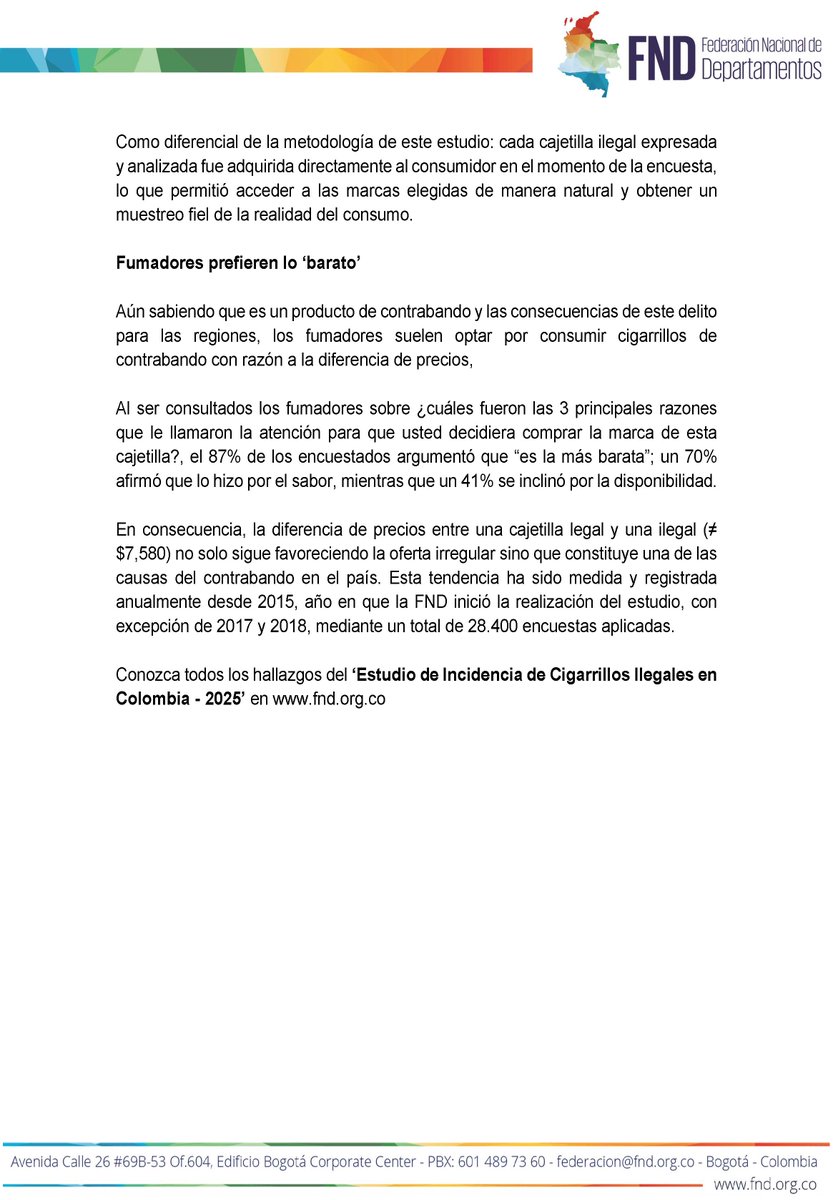 FND - Federación Nacional de Departamentos tweet media