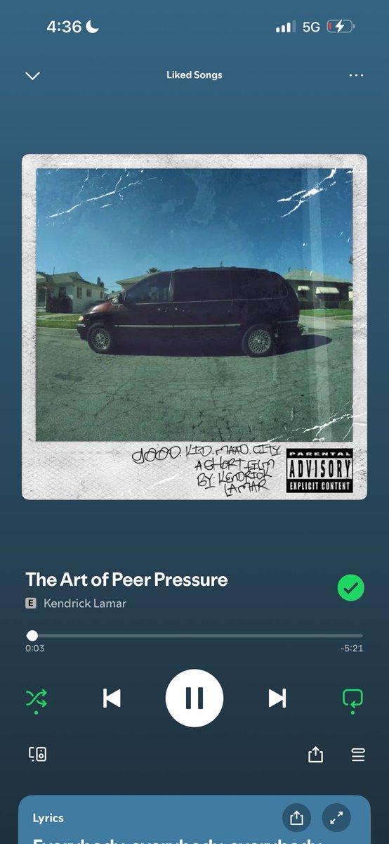 folayinmii's tweet image. Leave story telling to Kendrick.