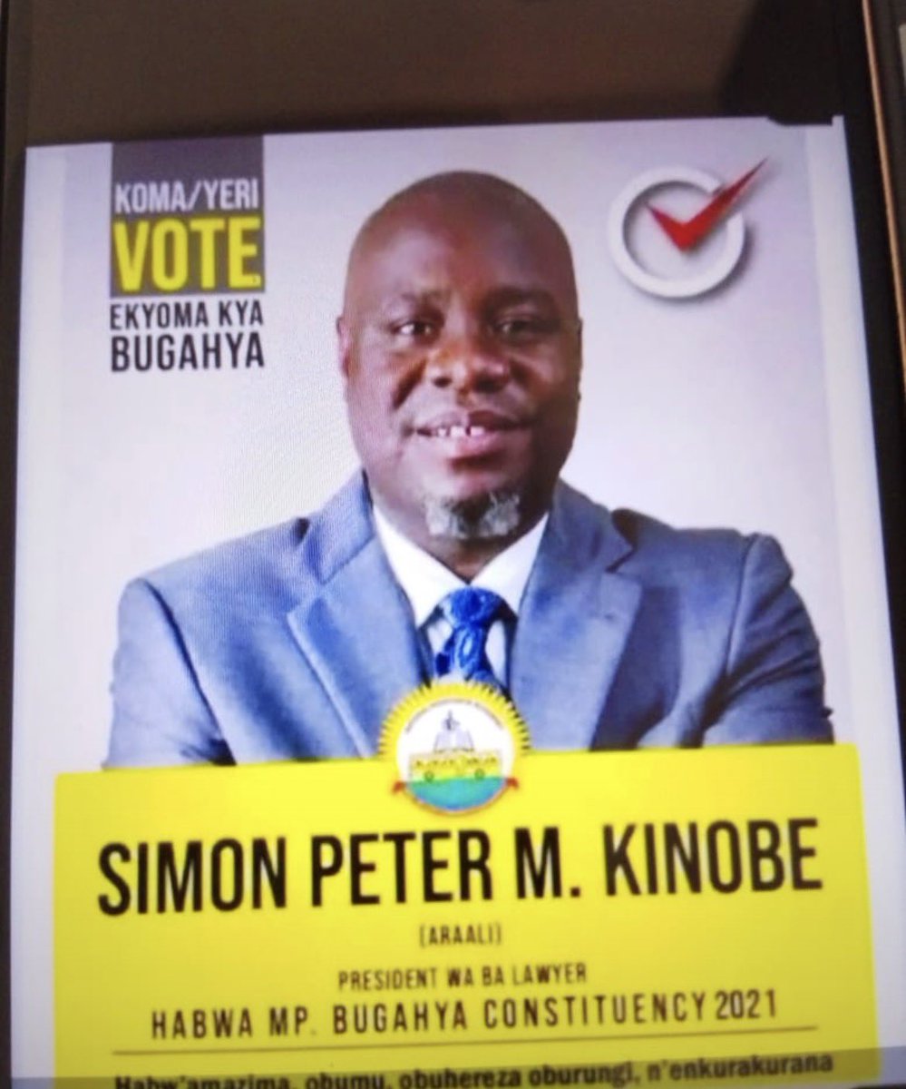Just point of information 

This is the judge , who will be in high court Masaka listening to a petition where Nalubowa of NUP is petitioning against the win of Nameere of NRM . 

Whatever the ruling will be , am sure it will be so free and fair  .