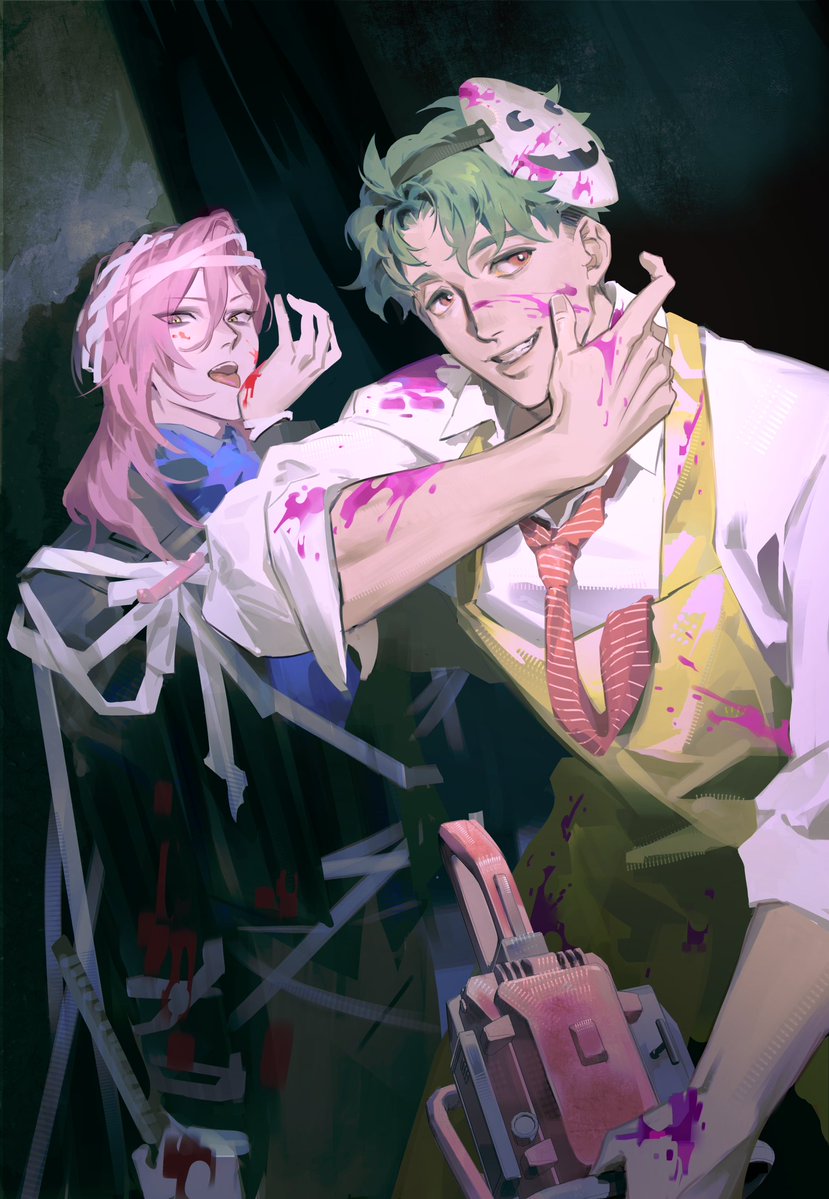 🐯🌸🎃🪚🔨万圣节乔樱但晚五个月，嗯嗯！（你