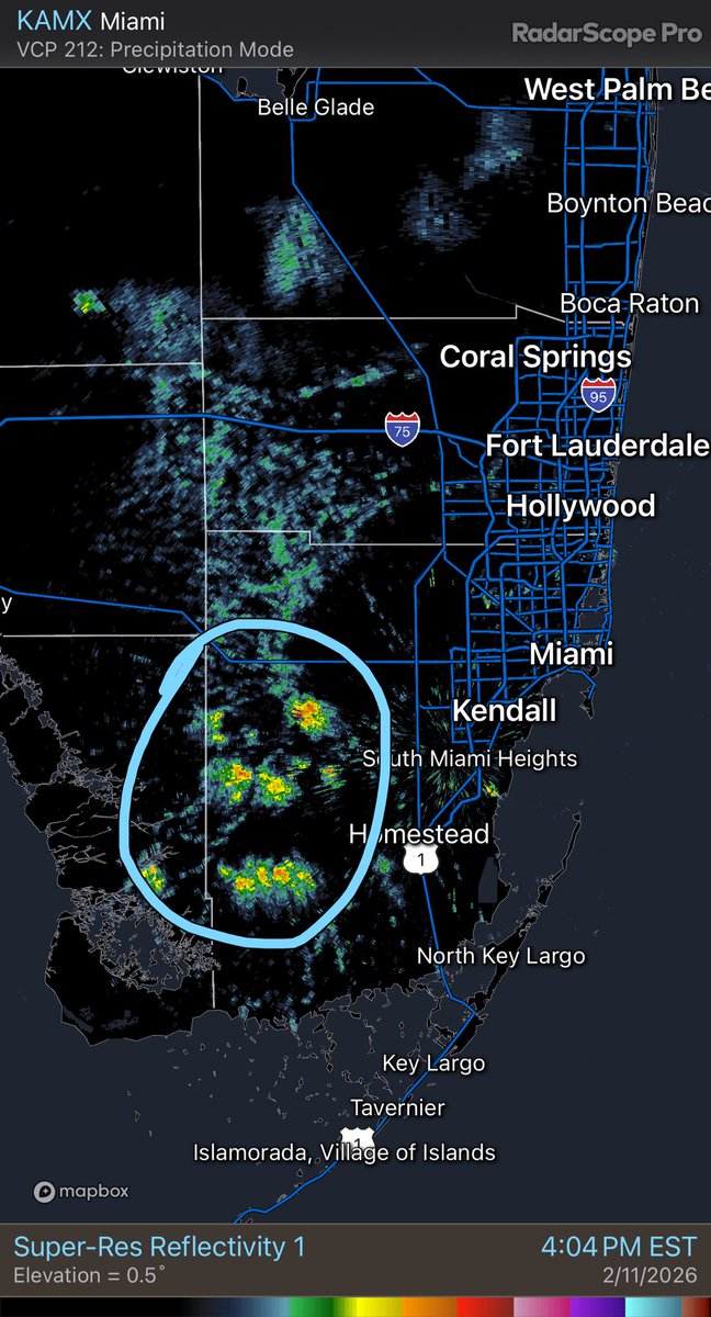 Chubascos en el radar 👌🏼🌧️