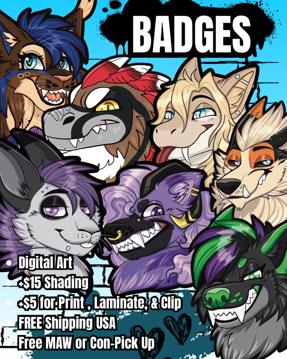 chompthreads's tweet photo. Commissions are open! 

Rough Estimate: 1-Week turnaround.

Please dm me for inquiries and quotes! PayPal or Zelle Only!

Telegram me: @scoutmonster https://t.co/r7t900v822