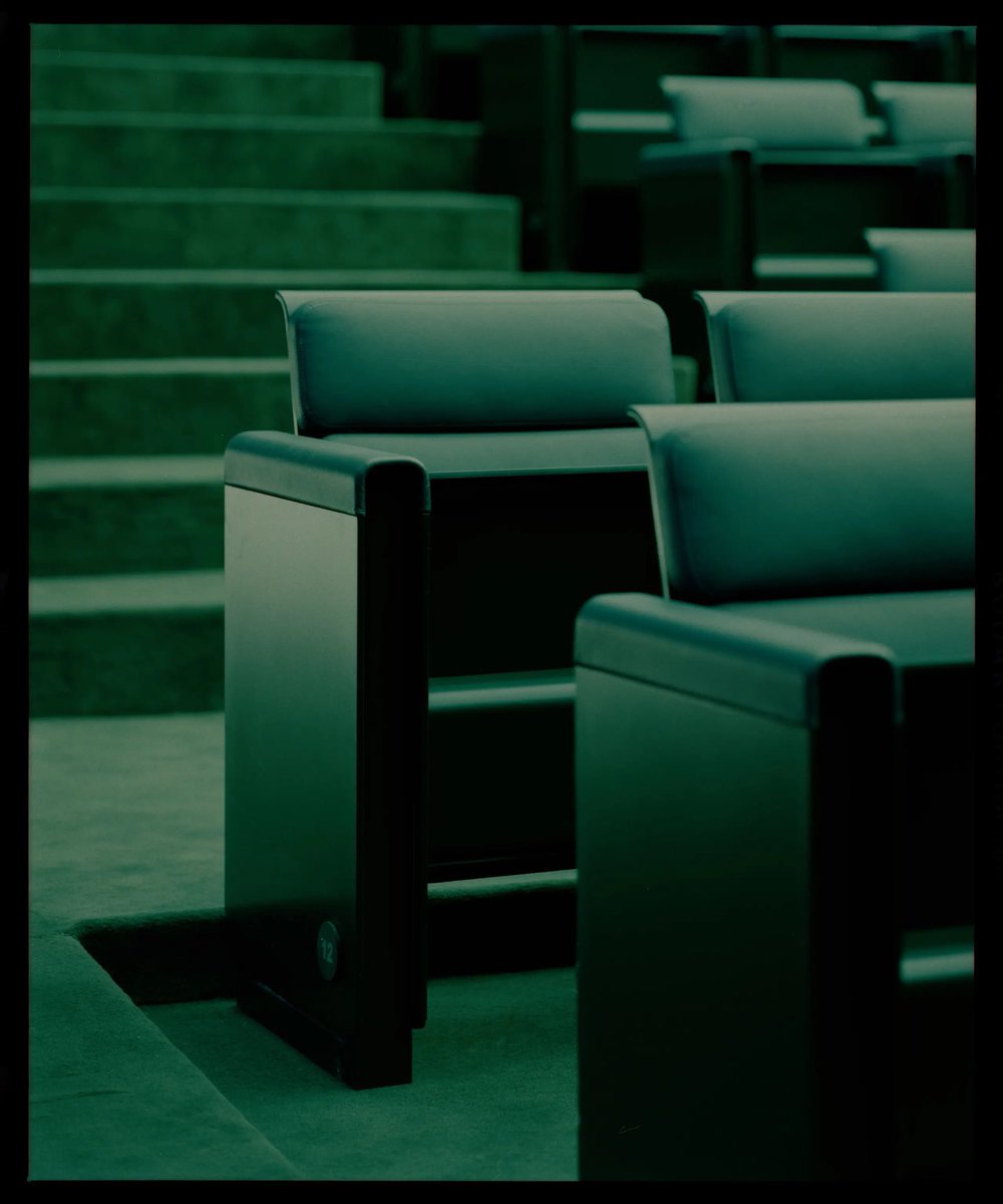 The design of this auditorium in Morocco is simply spectacular.