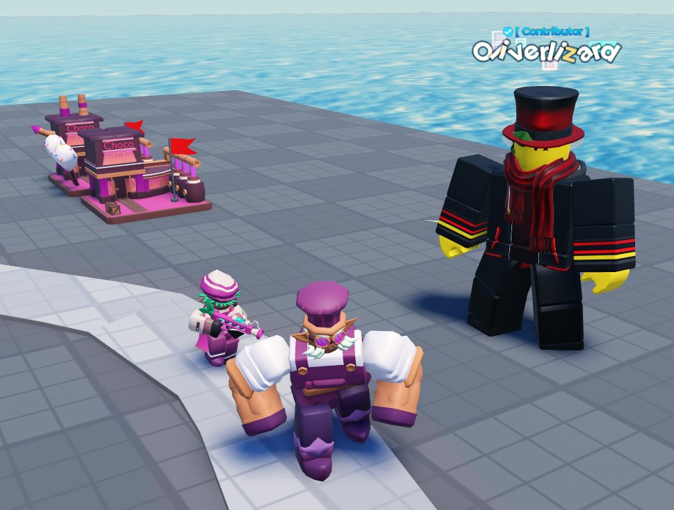 I worked on the chocolatier elf camp this update!
concept art by <a href="/Daddydounts/">Daddydonuts</a> thx 4 designing peak
go get !!!!!!!!!!!!!
#RobloxDev #Roblox #towerdefensesimulator #Blender3d