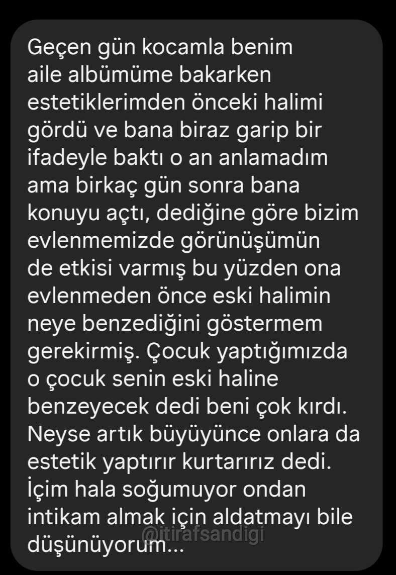 Karısının estetik güzeli olduğunu sonradan öğrenen adam