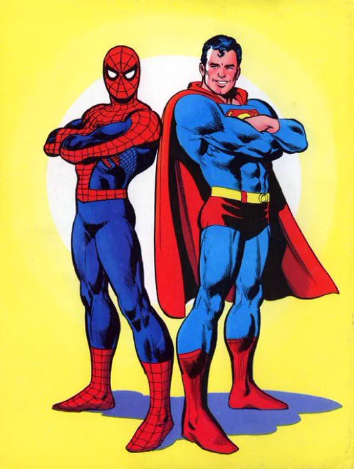 #Spiderman #superman after Ross Andru