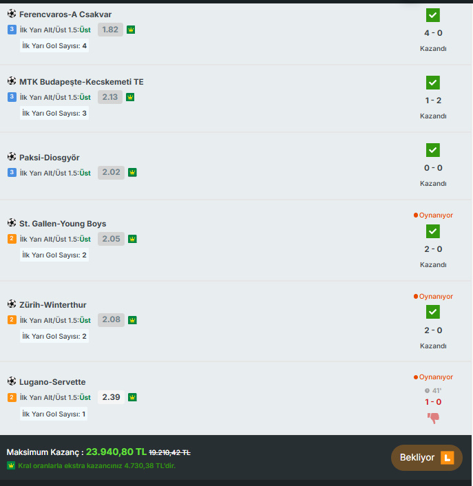 KACAN iddaa KUPONUNA BAKIN SERVETTE PENALTI KACIRDI 40. DAKIKADA SANSMII DIYIM BASKA BIRSEYMI DIYIM ANLAMADIM