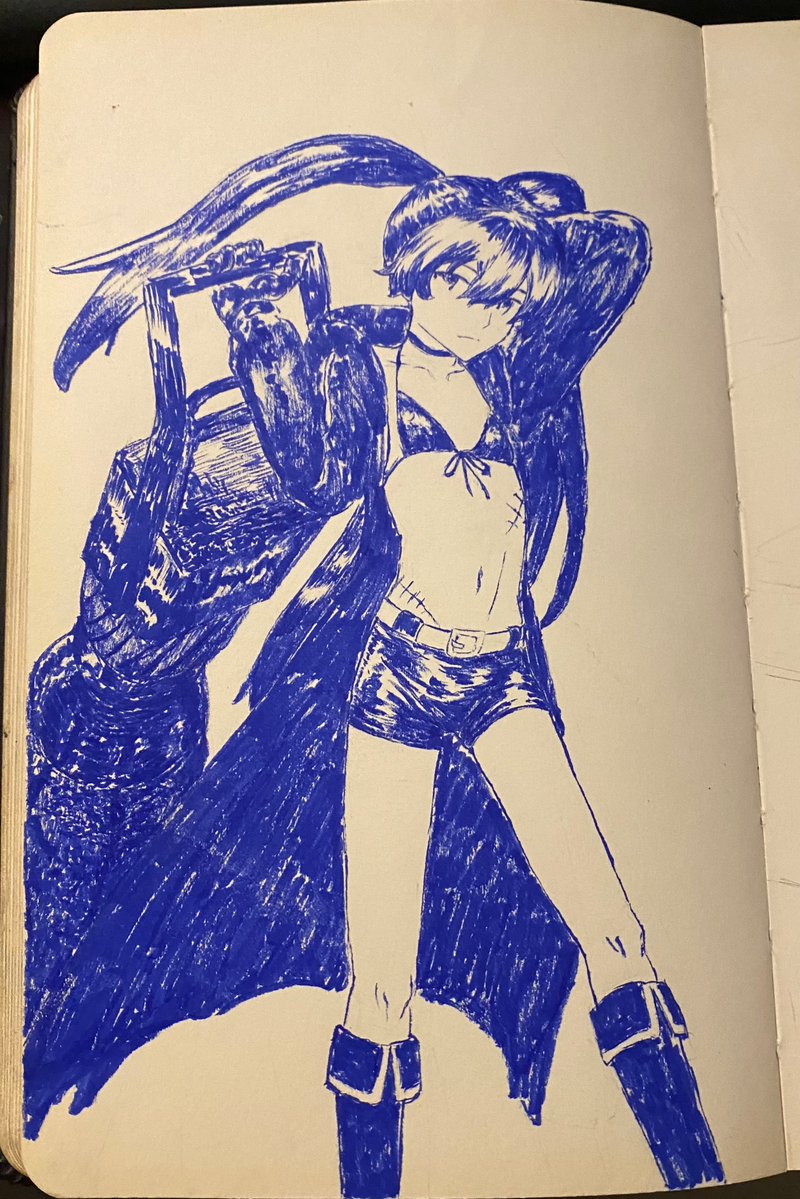 dreycan21's tweet photo. Black★Rock Shooter
#ブラックロックシューター #BlackRockShooter https://t.co/lt8JIHHWou