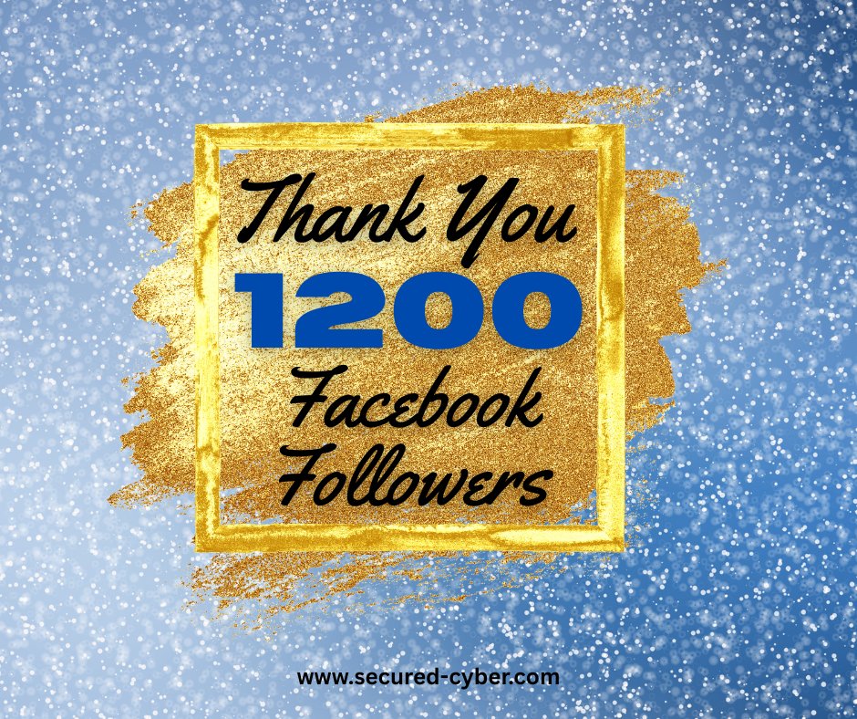 🎉 We just hit 1,200 followers! 🎉

Thank you to every client, partner, and small business owner who’s part of the Secured Cyber community.

We’re here to make cybersecurity practical and help businesses grow securely. 🔐

Here’s to what’s next! 🚀

#SecuredCyber #CyberSecurity