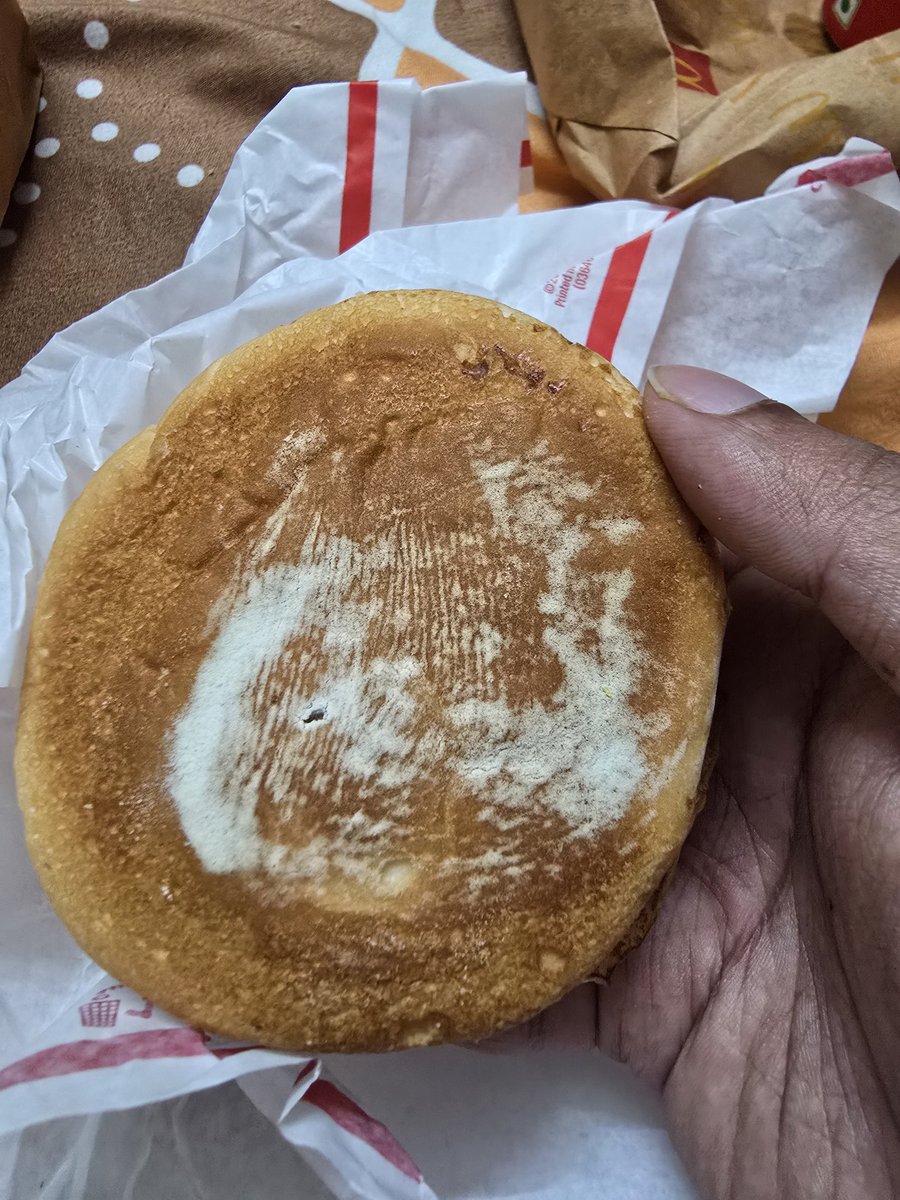 Can't believe how much <a href="/McDonalds/">McDonald's</a> quality has reduced over the years. Earlier prices were low and products were finished with stringent Q&amp;A. Now prices are higher and product quality you get is like this: