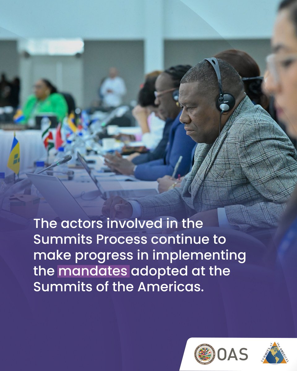 Department of Summits of the Americas - OAS tweet media
