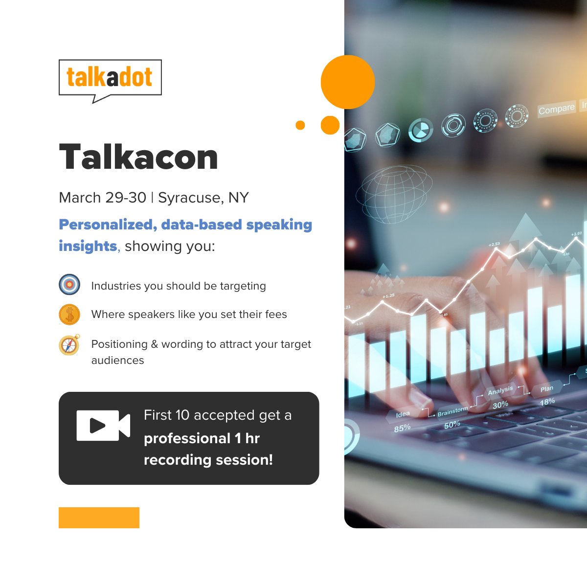 talkadot's tweet photo. Will we see you at Talkacon? For event &amp; application details visit https://t.co/rvLtVATxPQ https://t.co/g3d1uHrPeg