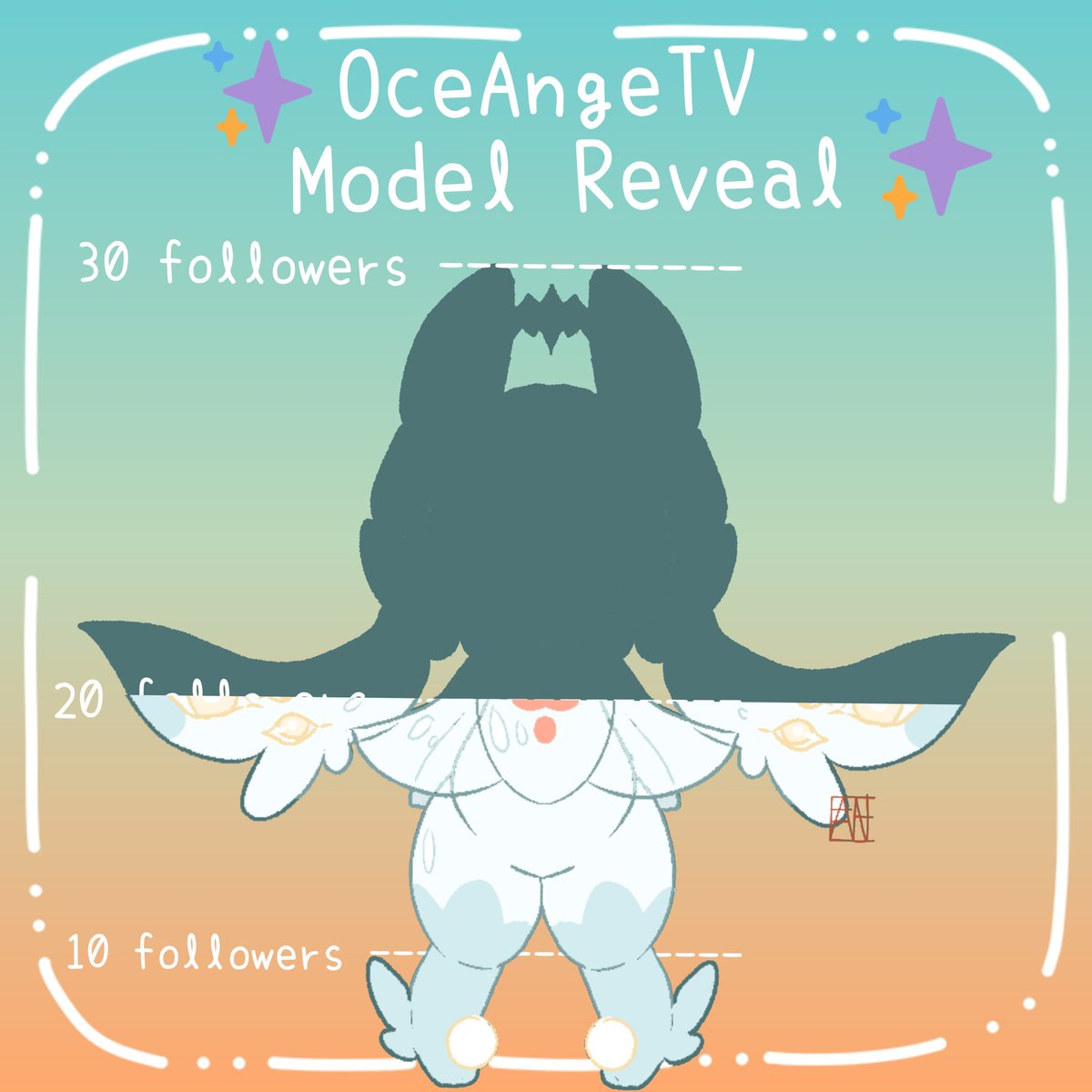 OceAngeTV's tweet photo. C'ÉTAIT RAPIDE WESH
Merci à tous 🧡 Aller aller vous y êtes presque pour finir de dévoiler mon model !

#Vtuber #VTuberAssets #vtuberfr #modelreveal https://t.co/tcP52hHmK4