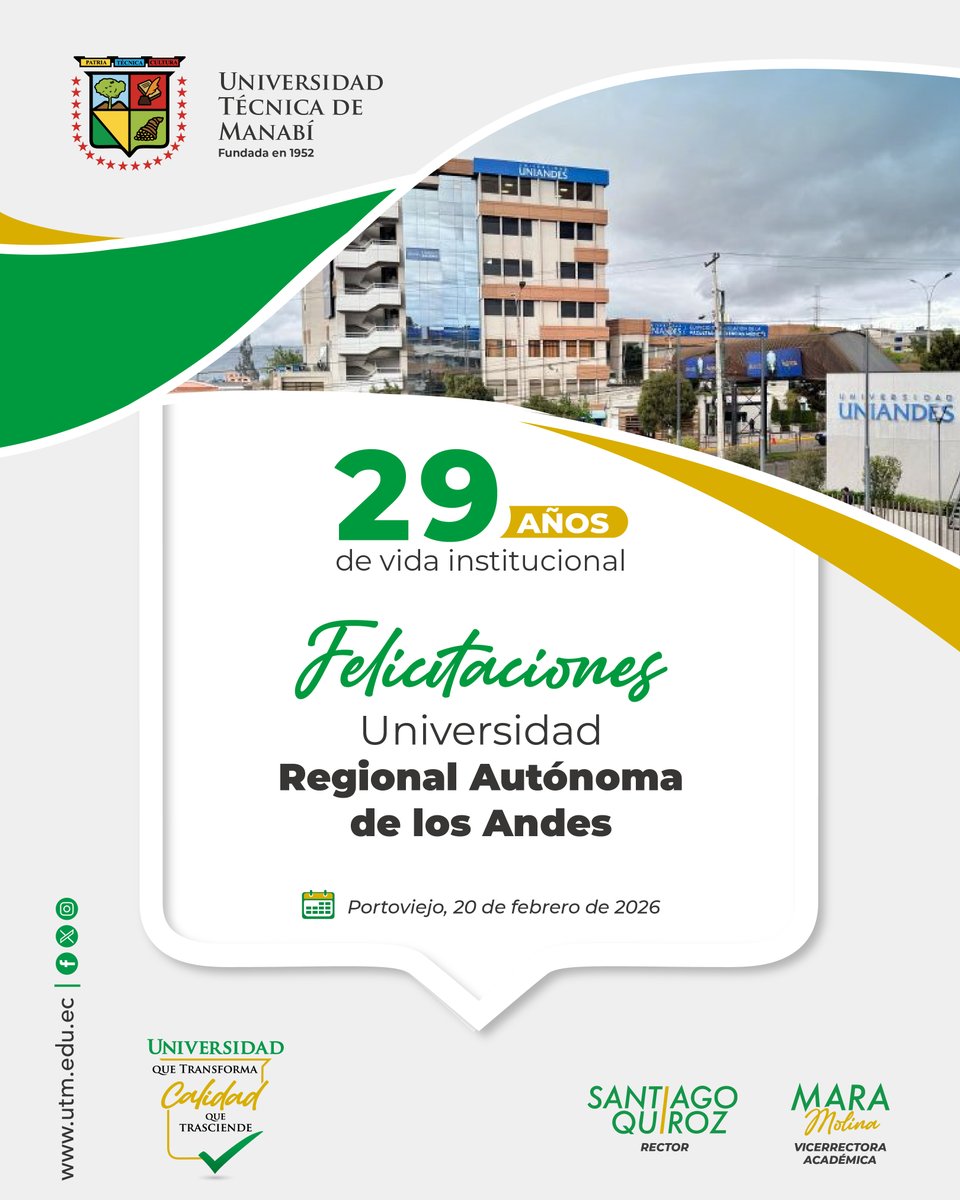 Universidad Técnica de Manabí tweet media