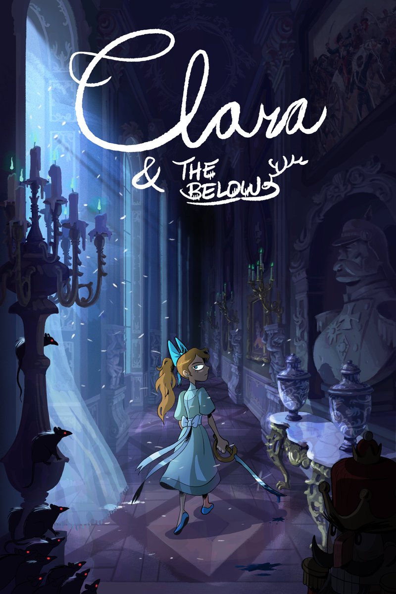 I was so touched by all the kind messages I received yesterday.  It has given me a lot of encouragement for what will now be a big swing:

My next animated project will be the first episode of a gothic horror interpretation of the Nutcracker called "Clara and the Below."