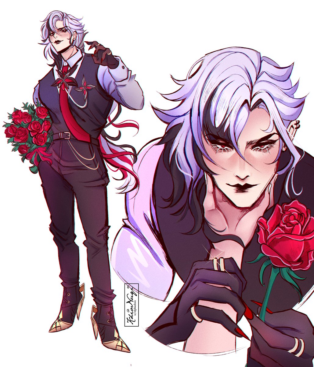 handsome competition &amp; your opponent is the 4th fatui harbinger
#Arlecchino #GenshinImpact