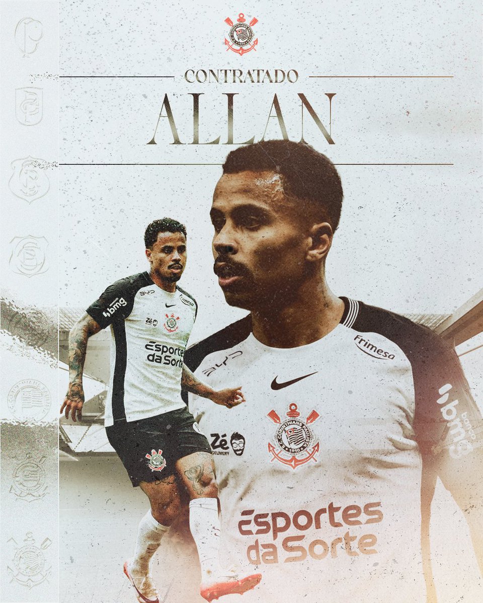 Allan chega por empréstimo até o fim da temporada 2026!

O Corinthians acertou a contratação do meio-campista Allan. O atleta chega por empréstimo do Flamengo e o clube tem a opção de compra com valor pré-fixado.

Saiba mais 👉 corinthians.com.br/noticias/corin…

#VaiCorinthians
