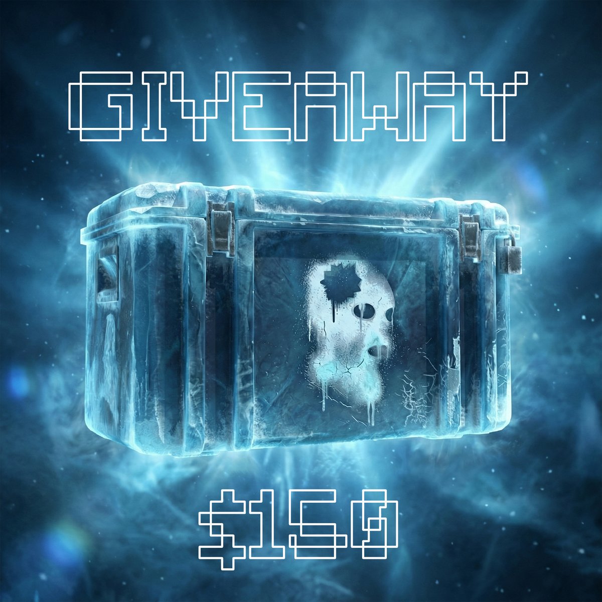 Giveaway time!!

I got 3x Glacial Cases ($150) to give out.

Items in these range in value from  $25 - $500+

To enter:

1. Follow <a href="/counterdotfun/">counter.fun</a> &amp; <a href="/AresSprout/">Ares🌱</a> 

2. Like + tag 2 homies that like opening packs

Winners in 24h🫡