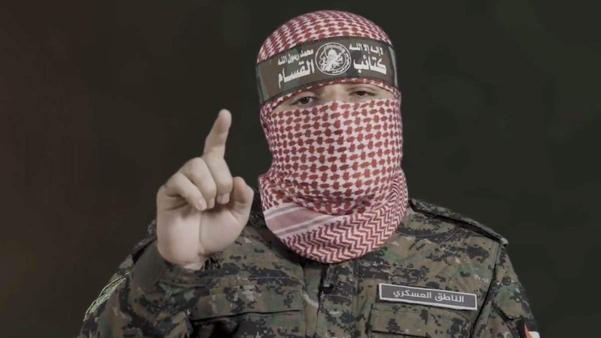 🗣️ El Kassam Tugayları Sözcüsü Ebu Ubeyde:

"İran İslam Cumhuriyeti’ne ve kardeş halkına yönelik olası her türlü saldırıyı, İslam ümmetine yönelik bir saldırı ve direniş gösteren bir İslam devletinin egemenliğine karşı işlenmiş suç teşkil eden bir ihlal olarak görüyoruz."