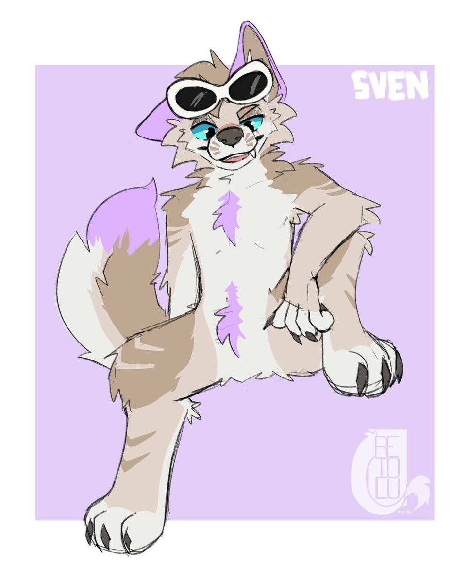 Awesome new fanart I received from @rei_0la on instagram #furry #furryart
