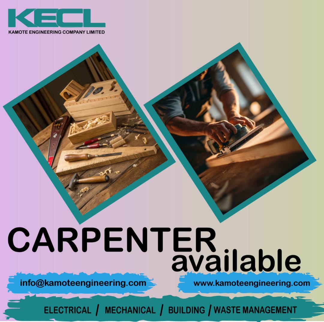 KECL_Company's tweet photo. Your One-Stop Engineering Partner.
​Why juggle multiple contractors when you can have one trusted partner? KECL is excited to offer expert Carpenter Services alongside our established electrical, mechanical, and waste management divisions.
​We don't just build; we craft. https://t.co/PK2IfUZj8f