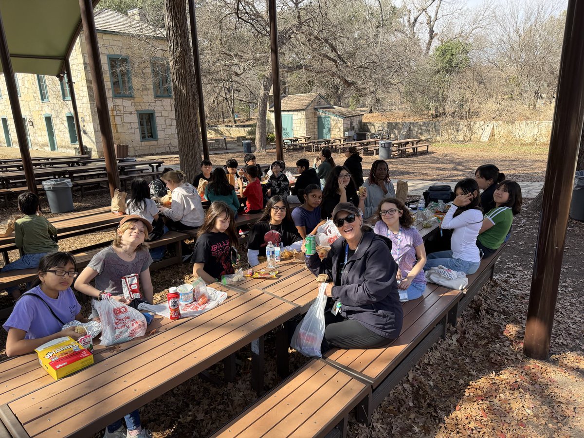 Group 2/Day 2 at the Witte Museum!  #Vhawks #SkyhawkPride