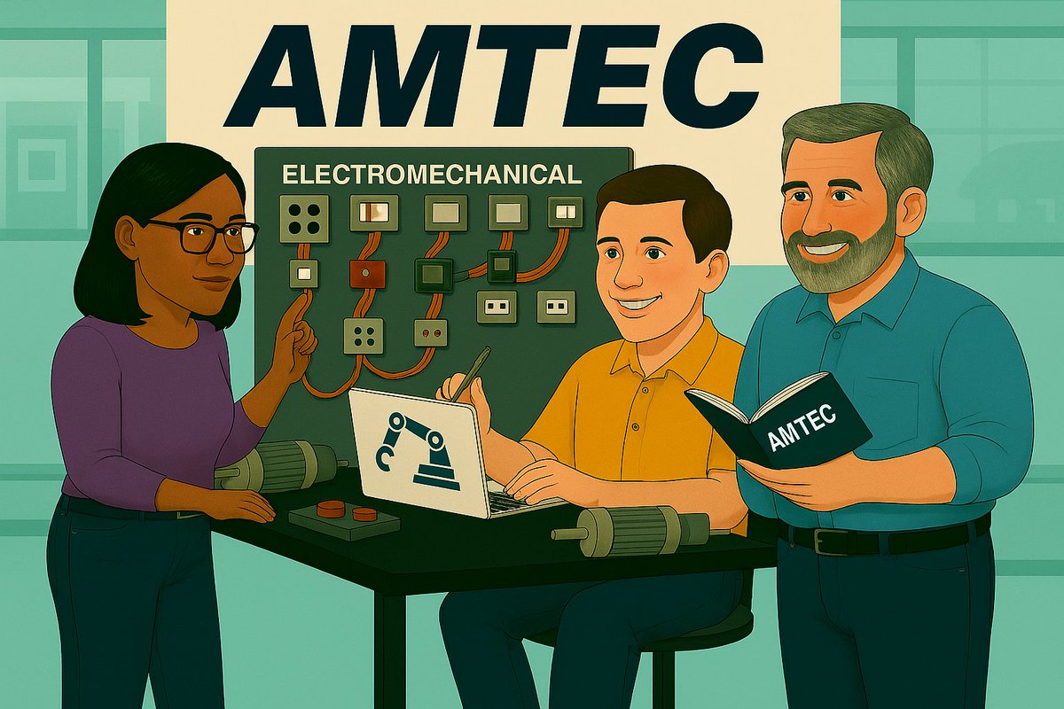 AMTEC is a nationally recognized collaboration of colleges and industry partners dedicated to strengthening the skills and global competitiveness of the advanced manufacturing workforce. Sign up for the AMTEC newsletter today: amtecworkforce.org/about/
#AMTEC #AdvancedManufacturing