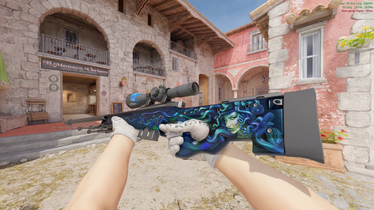 A new AWP has arrived ! 🥳 • Titan (Holo) AWP | Medusa (0.11) Unlike the ...