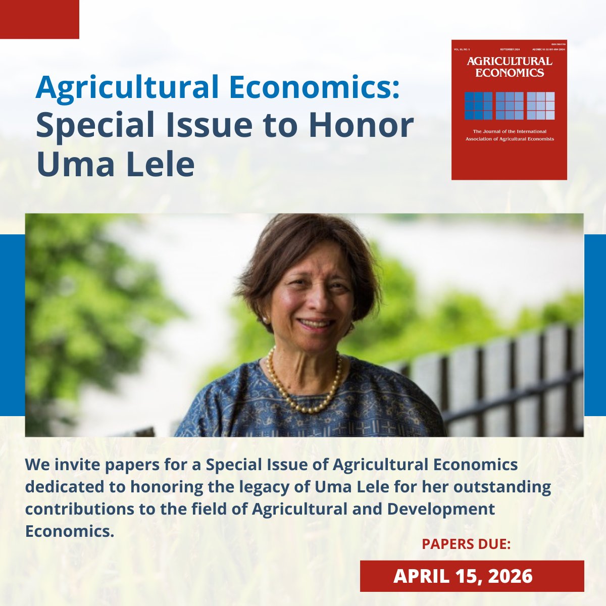 Int. Association of Agricultural Economists tweet media