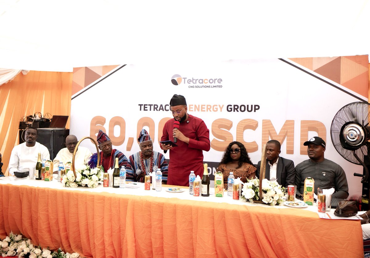 Our Auto CNG Station in Ogere is now Open !

Tetracore Energy Group, through its subsidiary Auto CNG Solutions Limited, has successfully commissioned a 60,000 SCMD Auto CNG Station in Ogere, Ogun State , marking a significant step in expanding access to cleaner and more