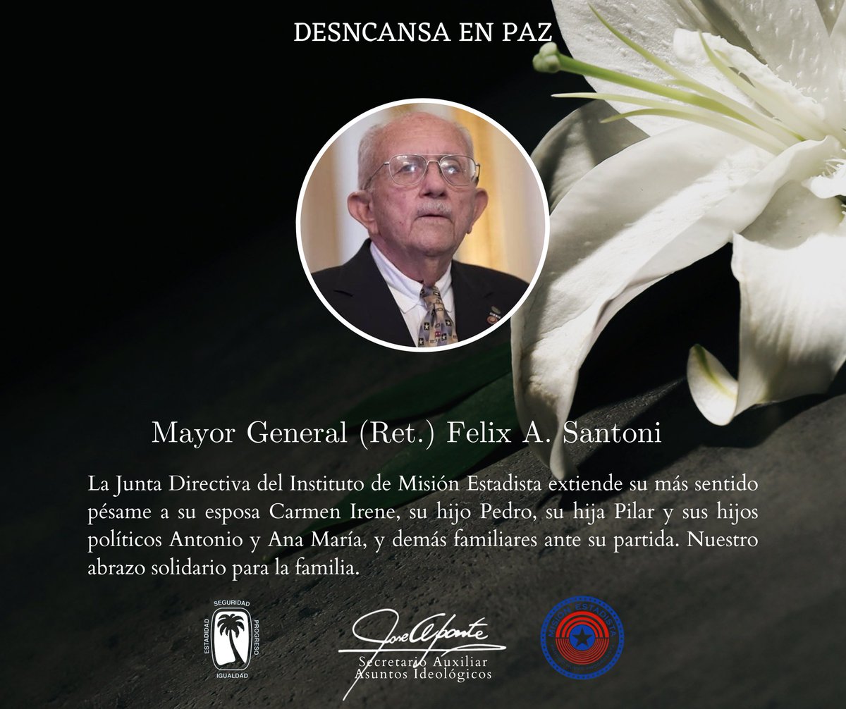 MEstadistaPR's tweet photo. El General fue un servidor público con mas de m��s de 40 años de servicio dedicado a la Guardia Nacional dejó una huella en nuestra institución y en Puerto Rico.Las exequias fúnebres se llevarán a cabo el lunes, 16 de febrero, a las 12:30 p.m., en el Cementerio Nacional de Bayamón https://t.co/ENdufBGC6G