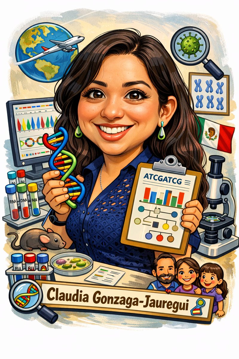 cgonzagaj's tweet image. I don't think it looks like me but that's what ChatGPT gave me. Celebrating Women and girls in science today!!! May we have many more girls go into science careers and women breaking glass ceilings everywhere! #11F #Genetics #Genomics #WomenInSTEM #WomenInScienceDay 🧬🥼🧫🔬👩‍🔬