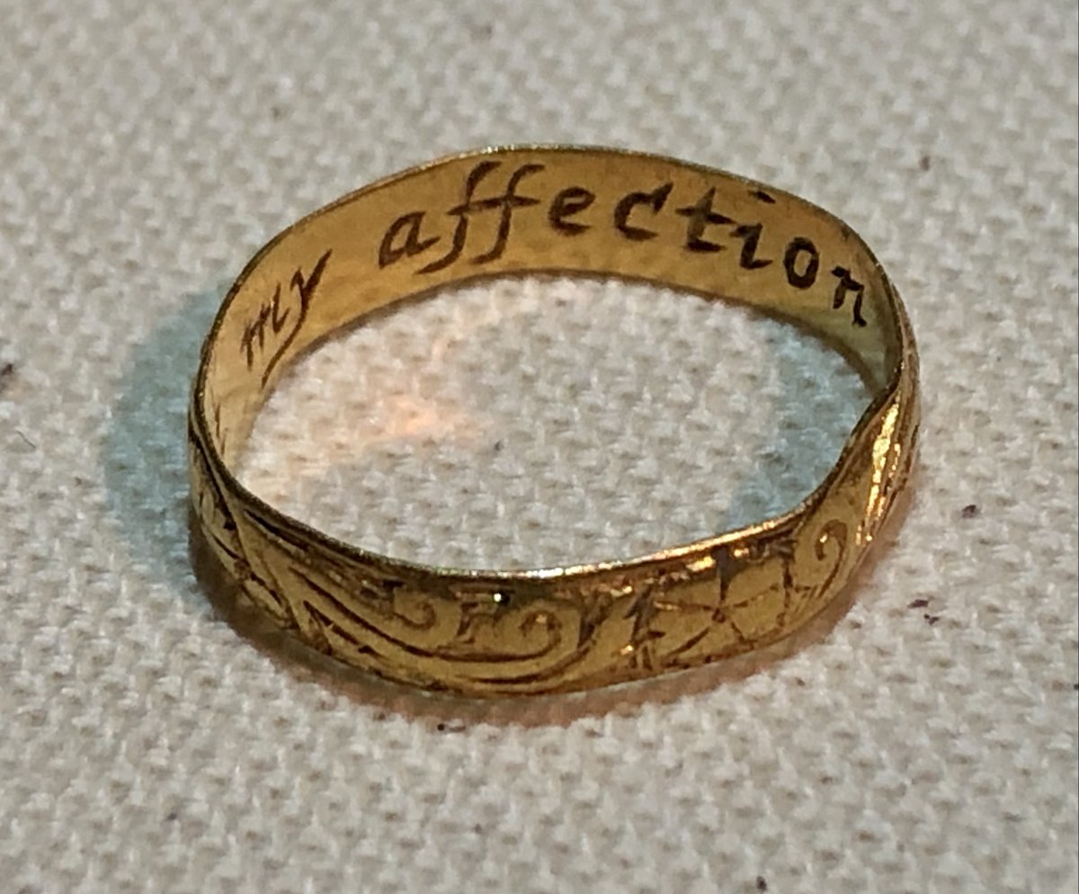 LancsMuseums's tweet image. 💘 This #ValentinesDay we’re celebrating posy rings. Tiny treasures engraved with messages of love, friendship and faith
💛 “All for Love” (Carnforth, c1550–1650)
💛 “Present My Affection” (Carnforth, c1650–1750)
See them at #ClitheroeCastle until 8 March!
www6.apps.lancashire.gov.uk/w/webpage/even…