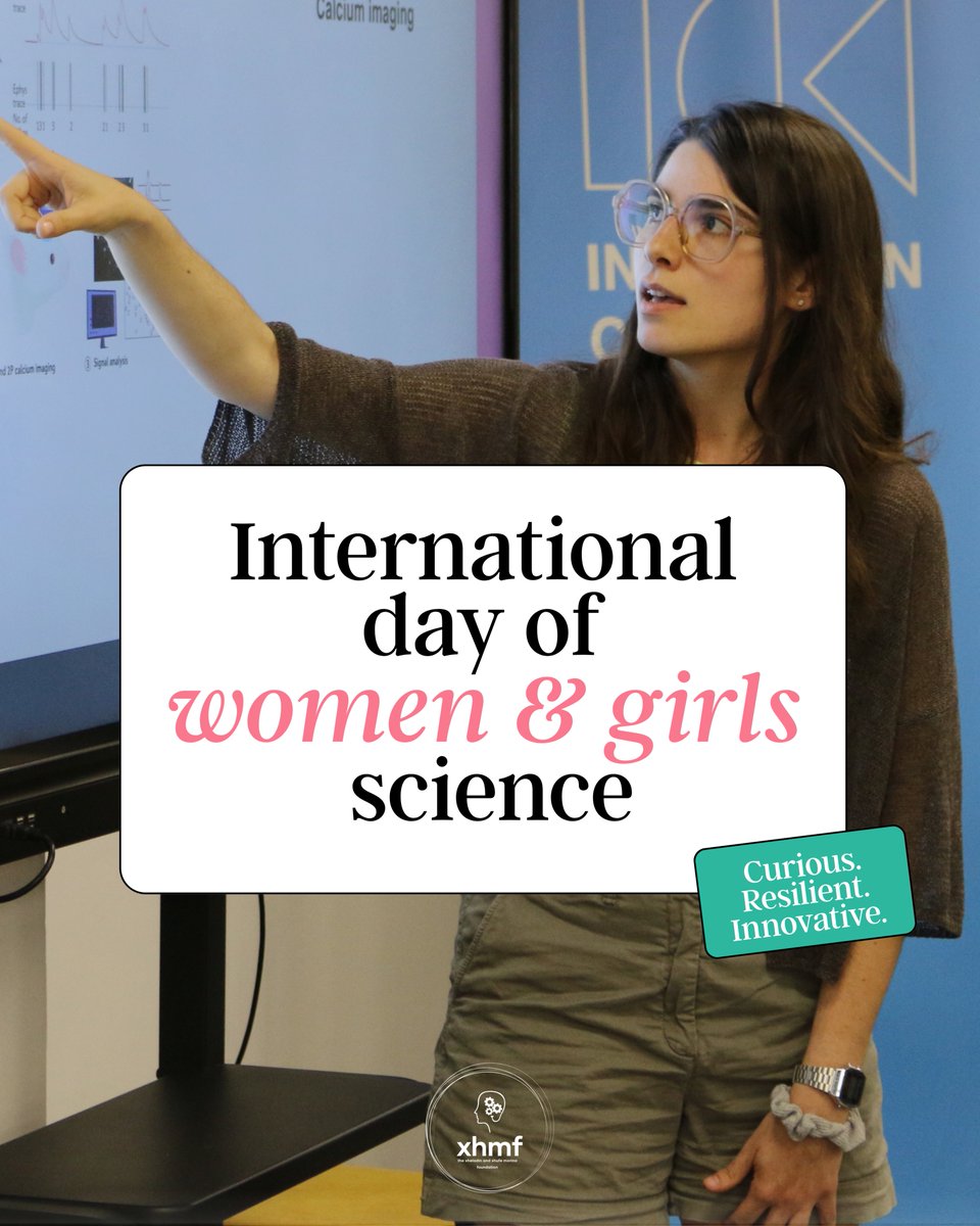 Celebrating the brilliant women and girls who question, discover, and innovate every day. 👩‍🔬✨ #WomenInScience #InternationalDayOfWomenAndGirlsInScience #WomenInSTEM  #Women