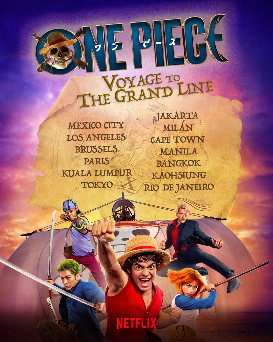 Ready to set sail? 
Find your local fan event and join us as we celebrate the next stretch of our adventure!