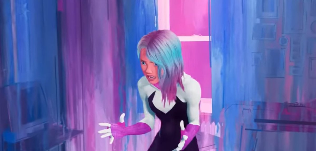 me when I'm definitely not trans but the colors of my entire world change into the trans pride flag around me during an emotional coming out talk with my conservative father.