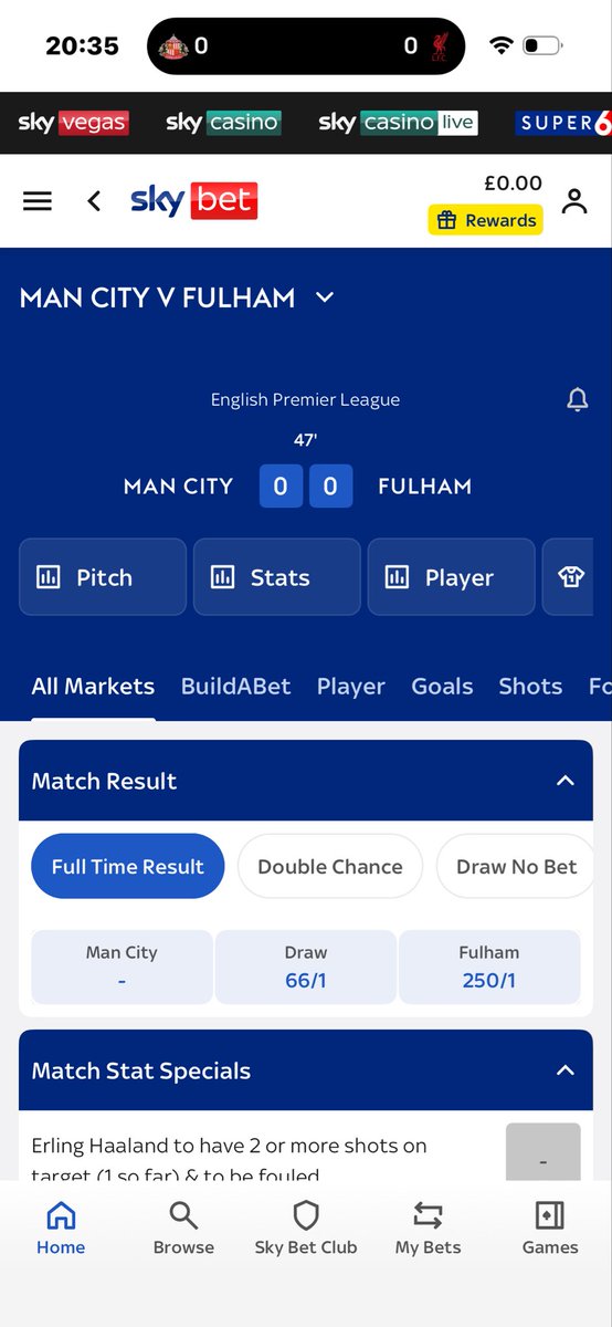 lambinho3's tweet photo. @SkyBet https://t.co/vkilQxjKkt