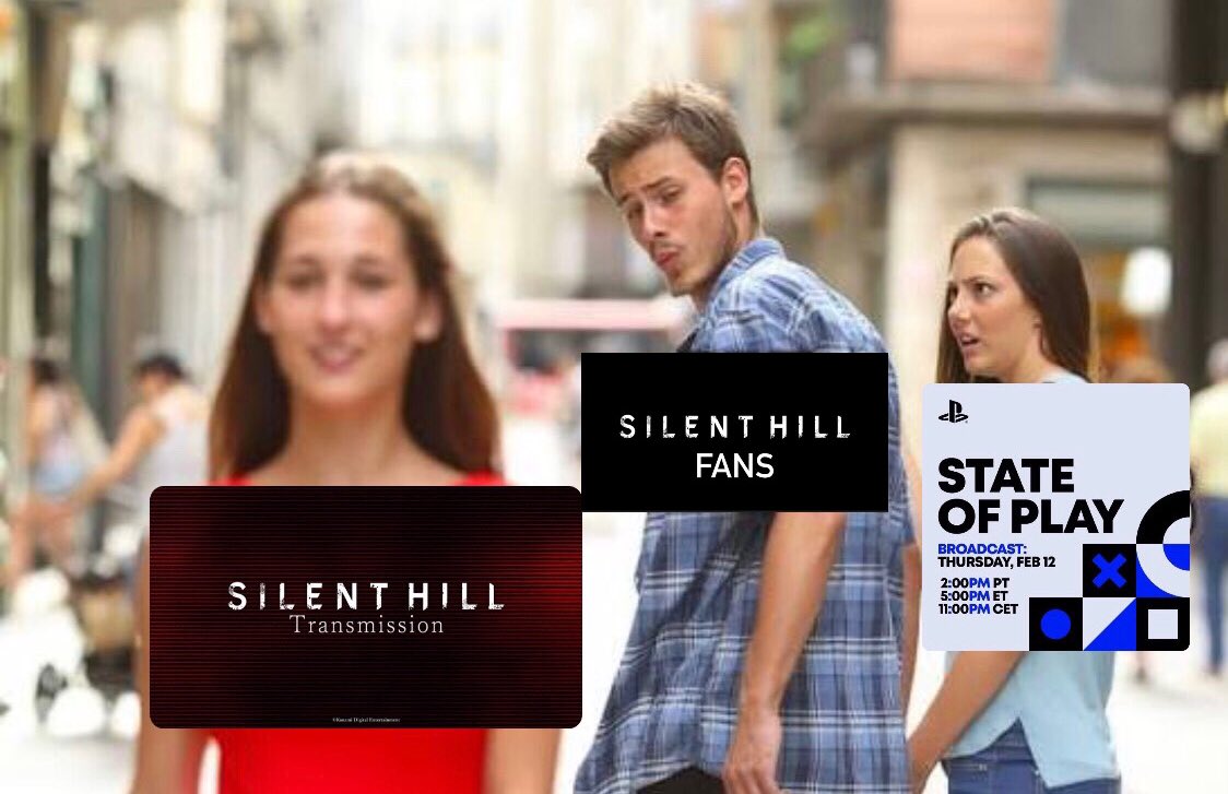 Silent Hill fans after hearing about the Silent Hill transmission