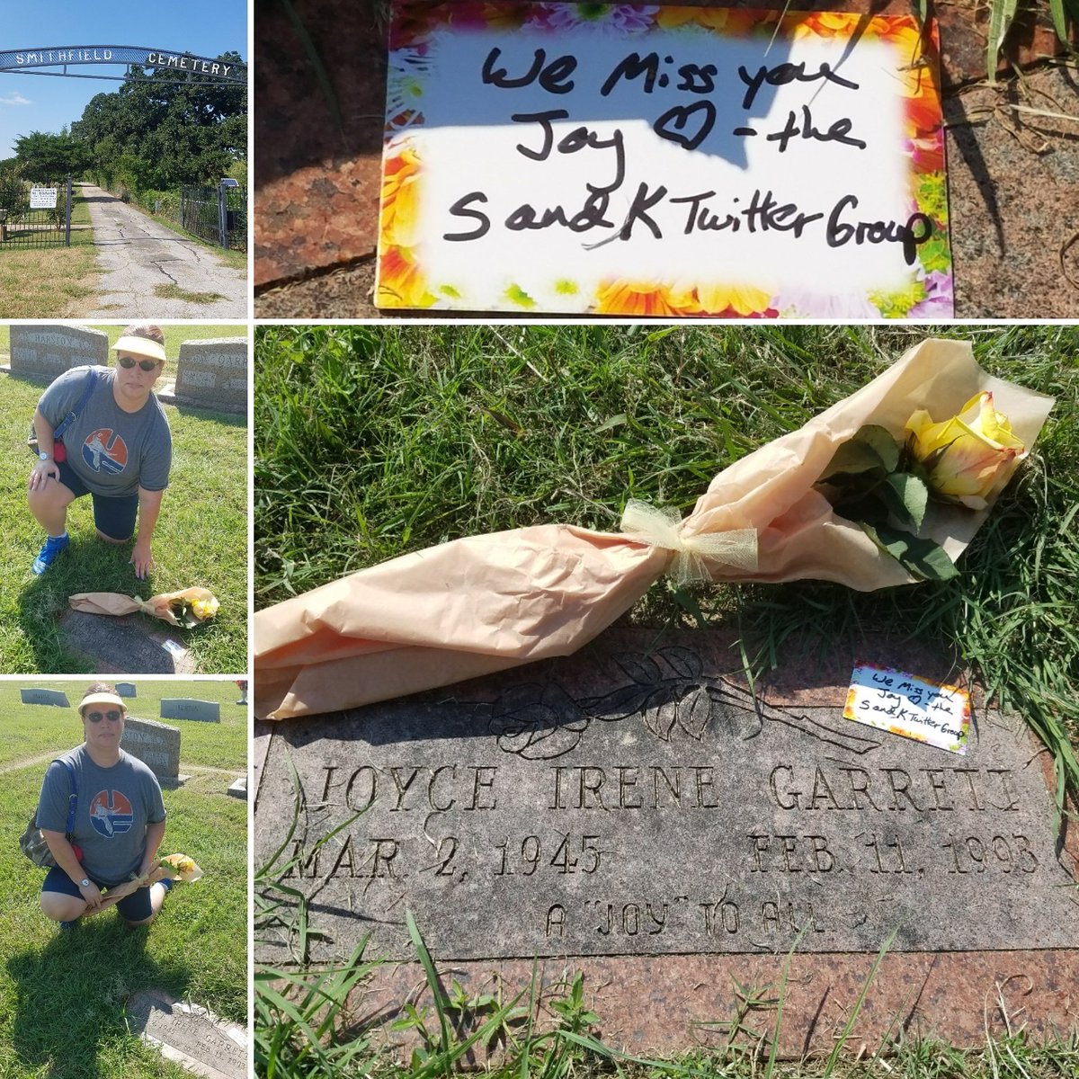 gatorx_files's tweet photo. @daysdaily_ Visited her grave a few years back and left a yellow rose ... I think of her often and still miss her so much ❤️ #RipJoy #Days https://t.co/2eoAfhd0NU