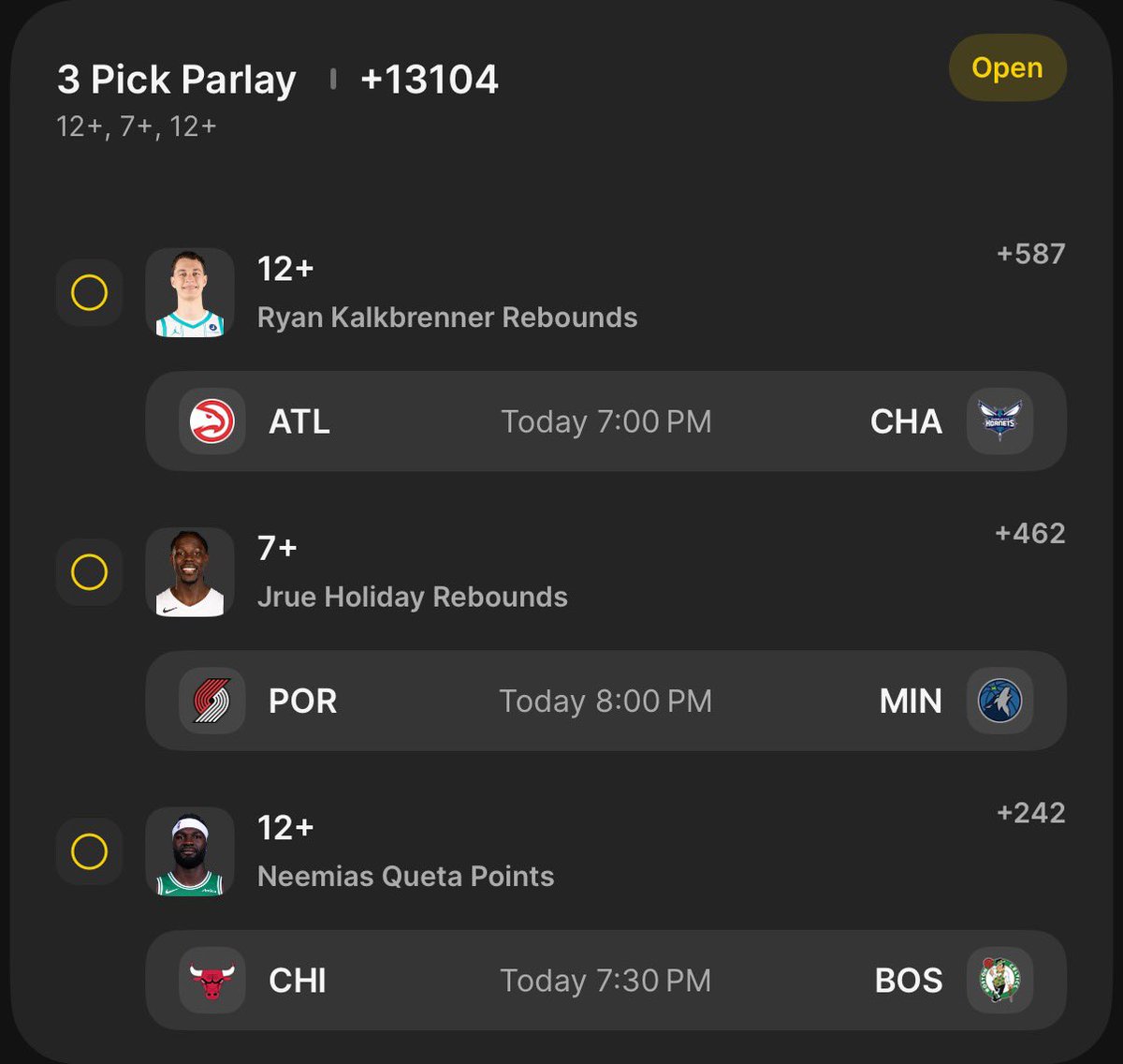 EatsVIP's tweet image. 2/11 NBA Parlay:

+13104❤️‍🔥

all star break lotto🫰