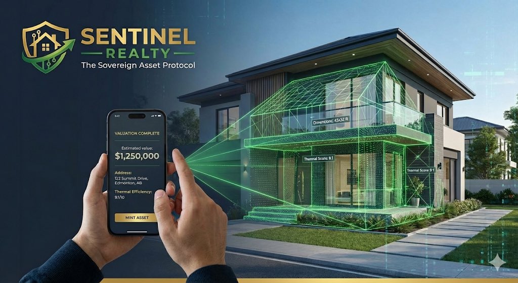 SentinelRealty's tweet image. From physical structure to digital asset in seconds. ⚡️
Scan your property, receive an instant AI-powered valuation based on real-time LiDAR data, and prepare to mint.
The future of real estate is in your hands with Sentinel Realty. 🛡️🏡#SentinelRealty #Alberta #LiDAR
#RealEstate