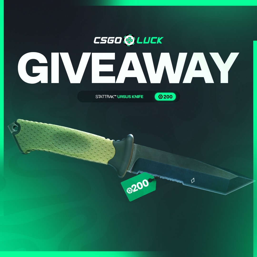 💰 $200 GIVEAWAY!

✅ Follow Me &amp; <a href="/officialcsluck/">CSGOLuck.com</a> 
✅ Retweet
✅ Retweet Quoted Tweet

⏰ Rolling in 7 Days!