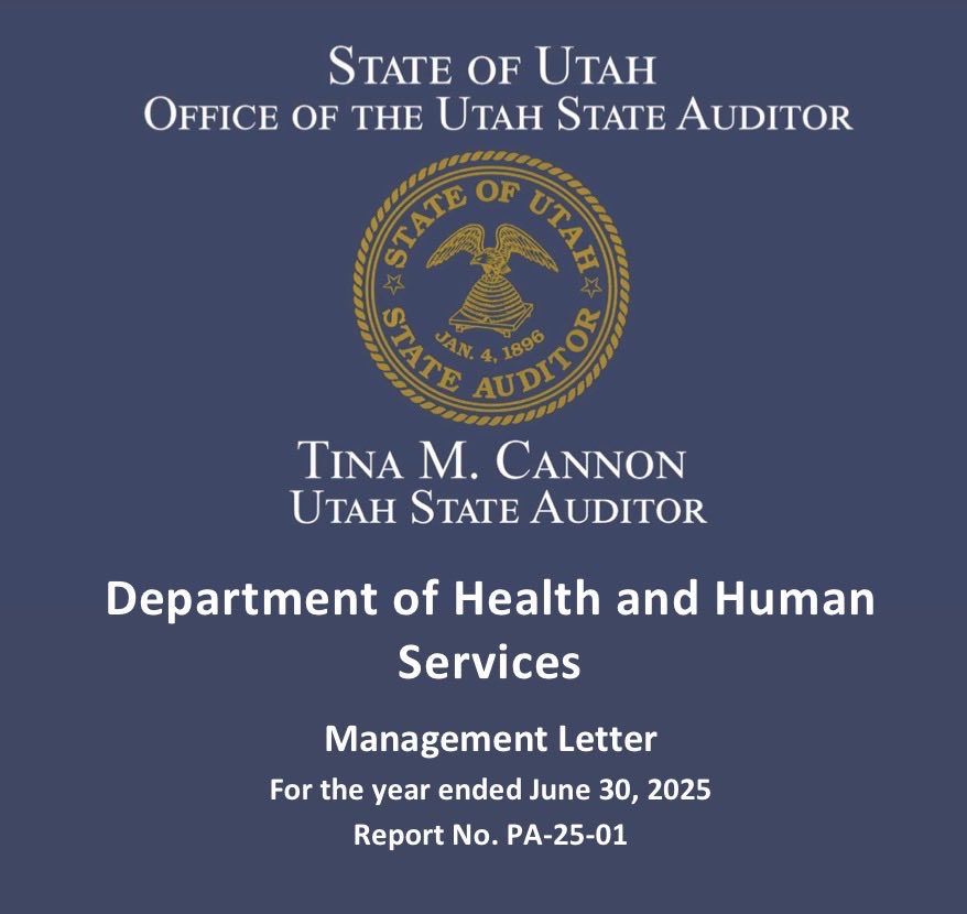 Utah State Auditor tweet media