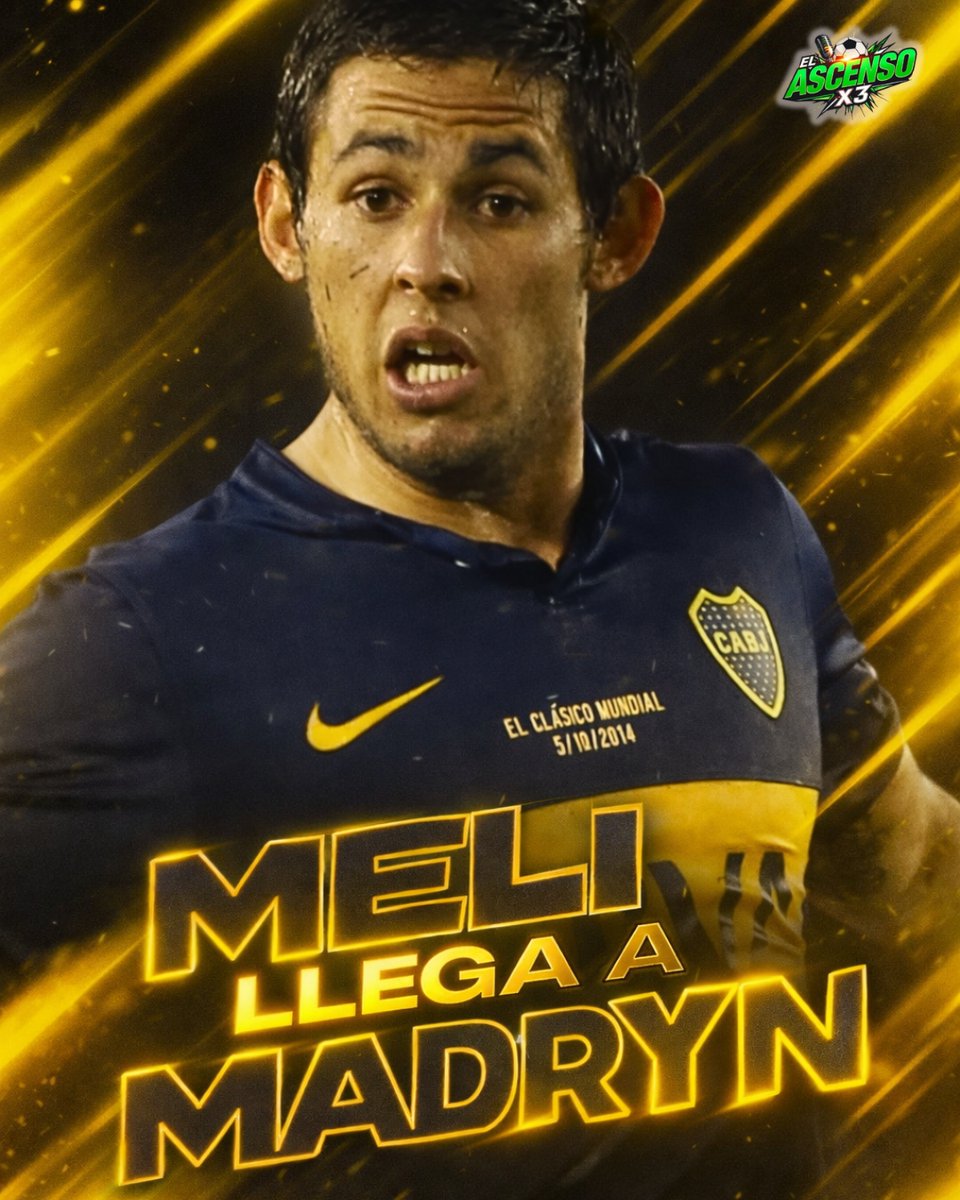 💣 ¡BIENVENIDO, MARCELO!

Jerarquía internacional para el Aurinegro 🟡⚫

Marcelo Meli, con pasado en Boca, Racing, Emelec, Sporting de Lisboa e Independiente Santa Fe, es nuevo jugador de DEPORTIVO MADRYN.

En las próximas horas llega a la ciudad para sumarse al equipo de