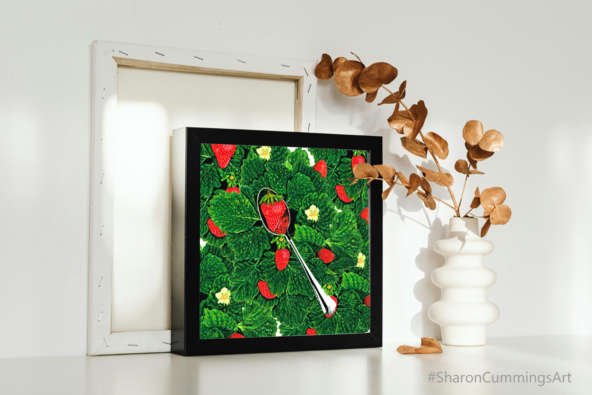 Terracegallery's tweet image. Fresh Strawberries: fineartamerica.com/featured/fresh… #strawberry #strawberries #fruit #food #foodie #gardening #garden #plantbased #vegan #vegetarian #plants #SharonCummingsArt #kitchendecor #buyintoart
