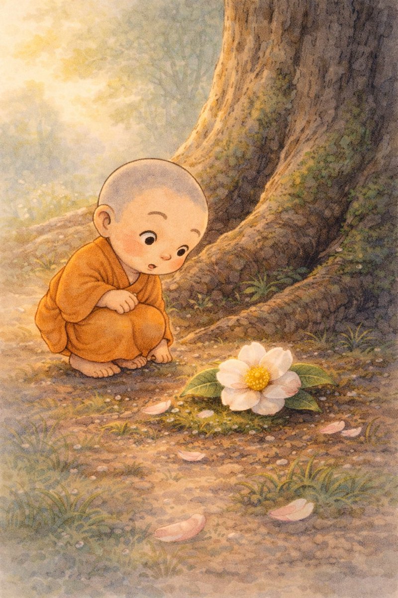 “Become a child again — 
not childish, 
but full of wonder.”

Osho