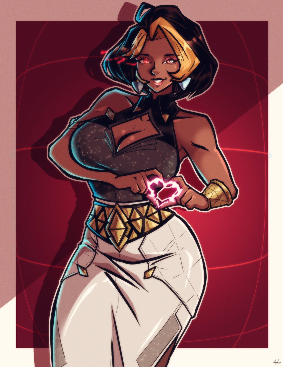 A new #OverwatchFanart the new season is the perfect time to return! and i have to say #domina is perfect!! i've been loving her gameplay and of course her design!! so hope you like my take on her.

#overwatchcosplay #widowmaker #Overwatch  #Overwatch2 #dva #widowmaker