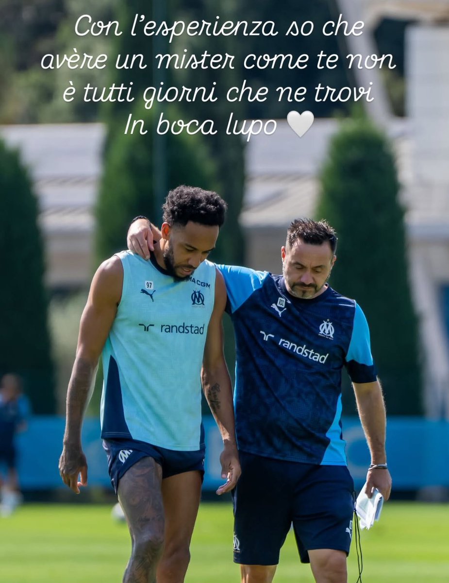 📲 Pierre-Emerick Aubameyang 🇬🇦 sur Instagram :

« Avec l’expérience, je sais qu’un coach comme toi, on n’en trouve pas tous les jours. Bonne chance 🤍 »