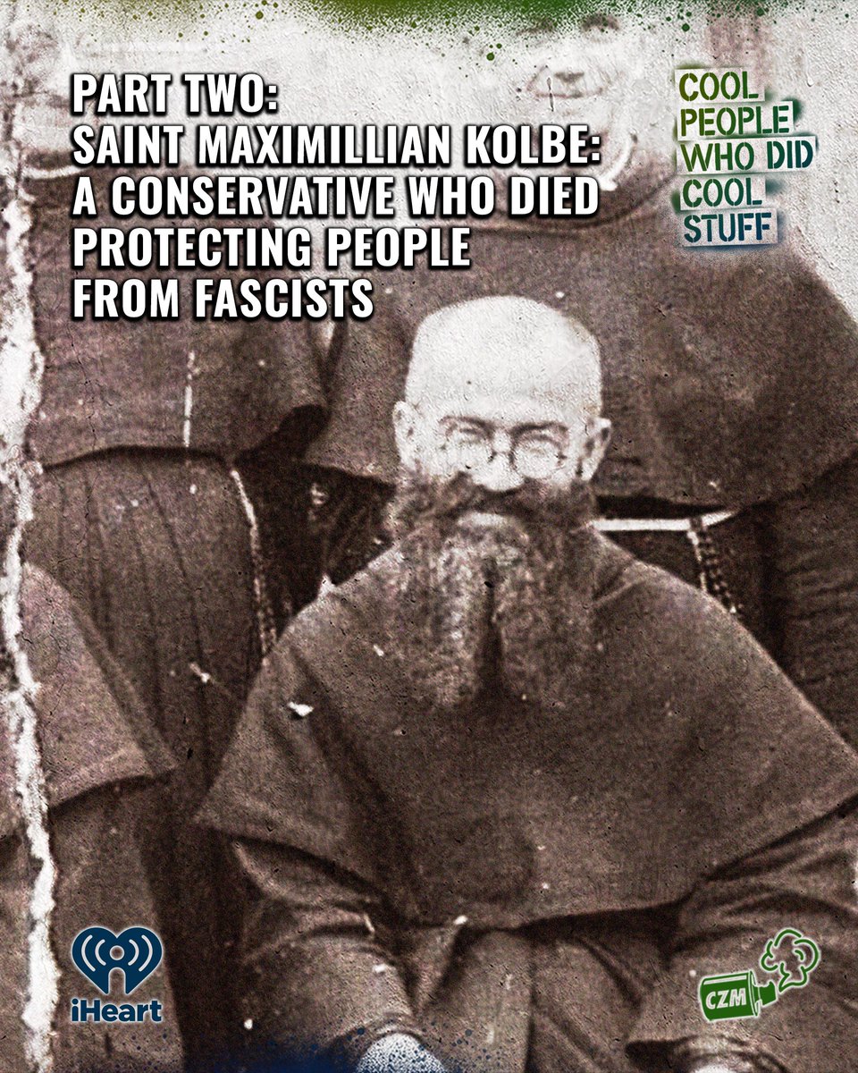 Margaret continues her conversation with Molly Conger about a complicated man who spent his early life promoting antisemitic conspiracies before sheltering thousands of Jews and dying in Auschwitz.

<a href="/socialistdogmom/">molly conger</a> <a href="/why_sophie_why/">Sophie Rae Lichterman</a>

iheart.com/podcast/1119-c…