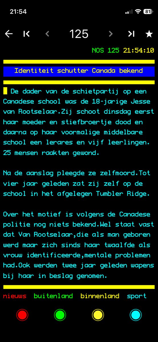 Super weer. Transmoord.